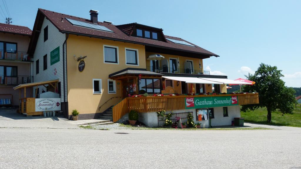 Landhotel Sonnenhof Motorradkrauk Ulrichsberg Exteriér fotografie