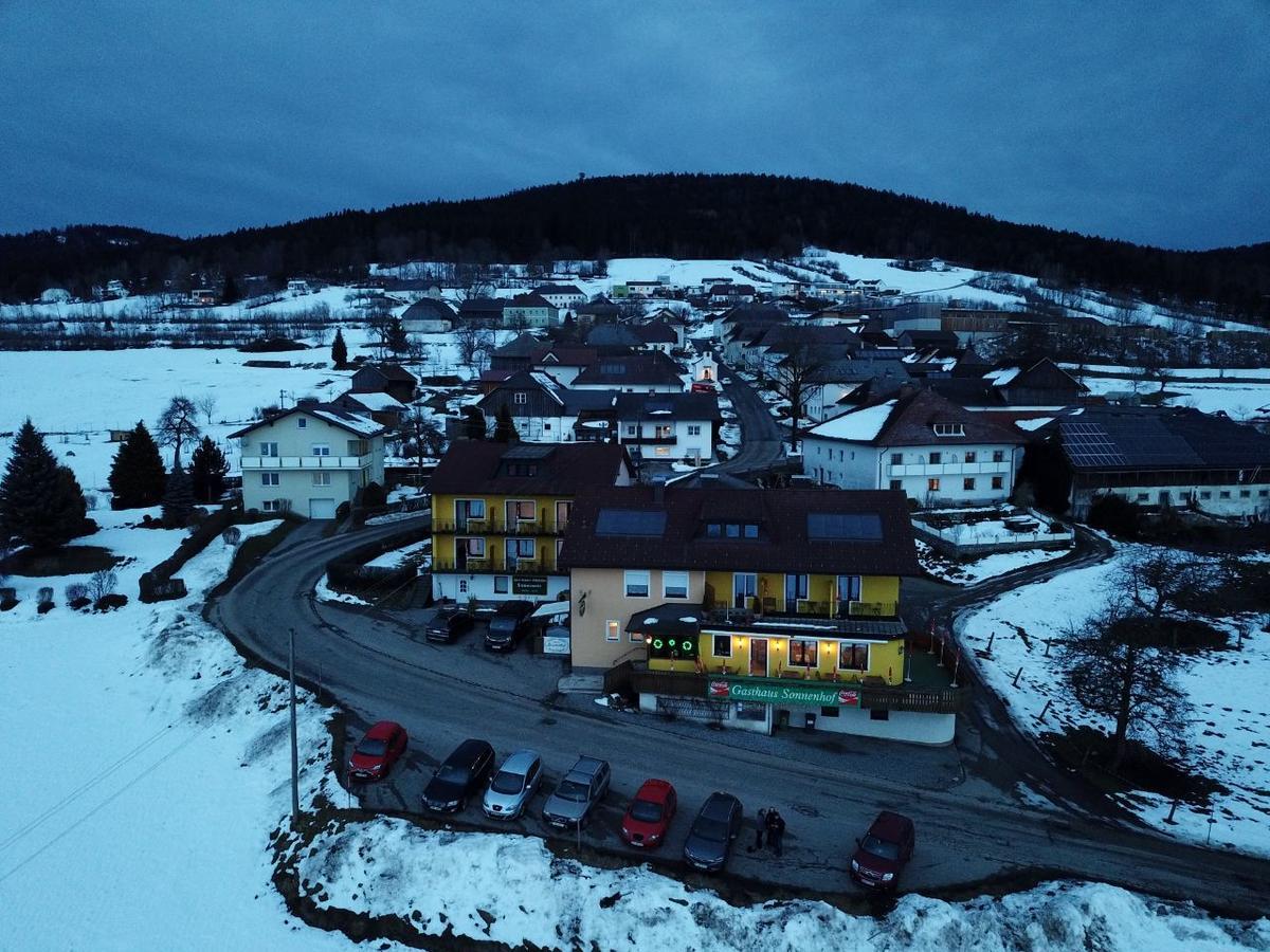 Landhotel Sonnenhof Motorradkrauk Ulrichsberg Exteriér fotografie
